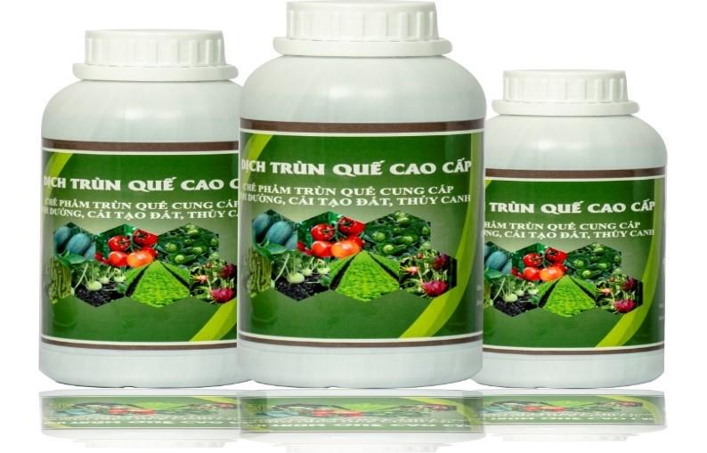 PHÂN BÓN LÁ LÀM TỪ TRÙN QUẾ TƯƠI