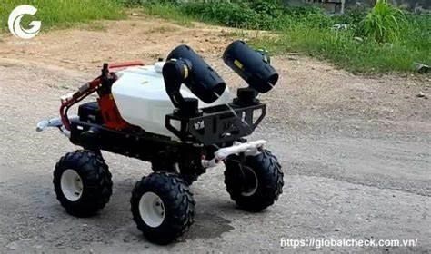 ROBOT RG150 CHĂM SÓC VƯỜN CÂY
